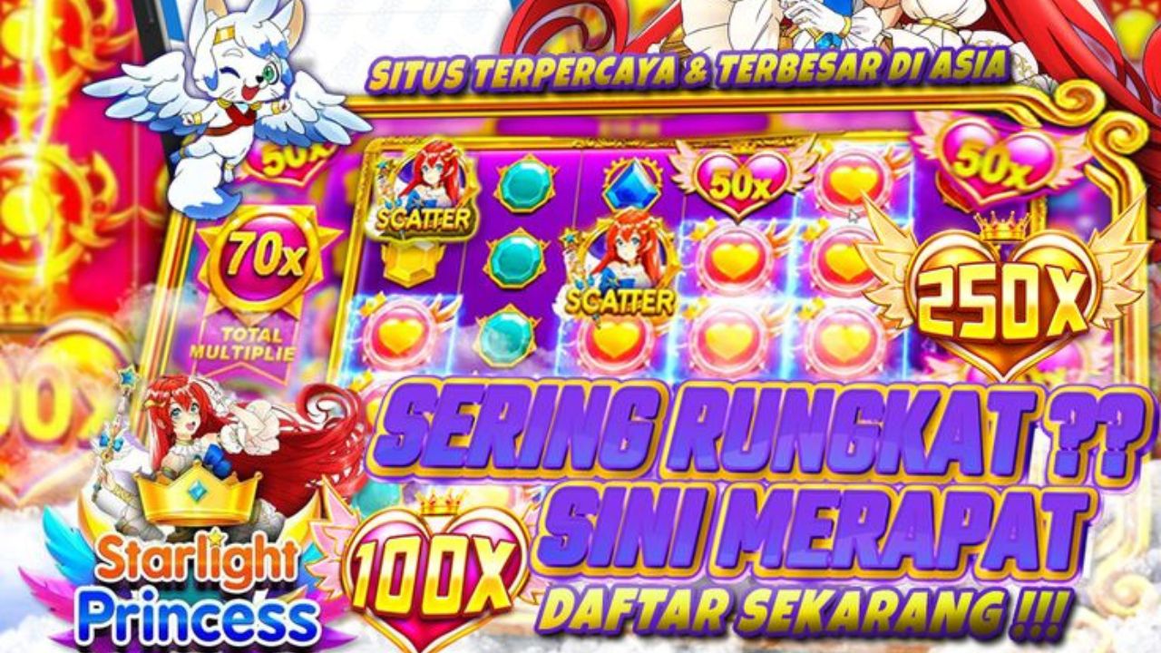 Starlight Princess Lagi Gacor! Dapatkan Jackpot Besar dan Cuan Maksimal di GACORWIN55!