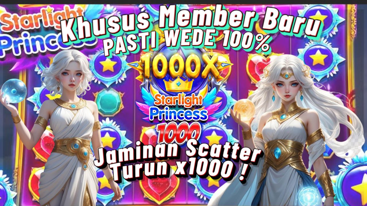 Pemain Ini Raih Rp508 Juta di GACORWIN55 Saat Bermain Starlight Princess Pakai Trik Ini!