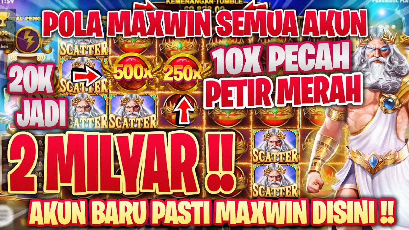 Trik Gates Of Olympus Paling Ampuh: Rahasia Cepat Hanya di HOKIWIN33 untuk Member Baru!